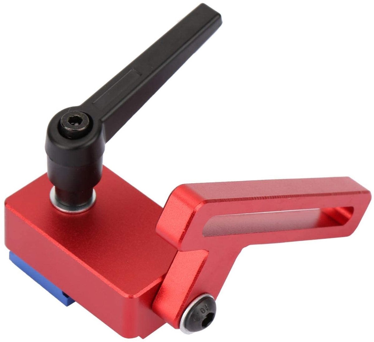 Dailygoods- Mijter Track Stop - 30mm Ramp Connector - Houtbewerkingsassistent - Aluminiumlegering - Ergonomisch Ontwerp - Verstelbaar Deksel - Verstekstop