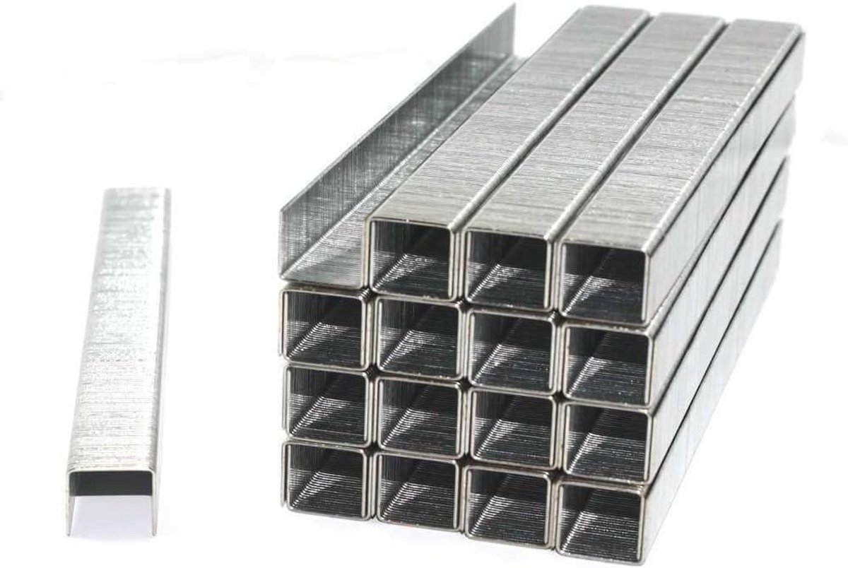 Nietjes - Type 53 nietjes - Vastzetten materialen - Verzinkt staal - 12 mm - Zilverkleurig