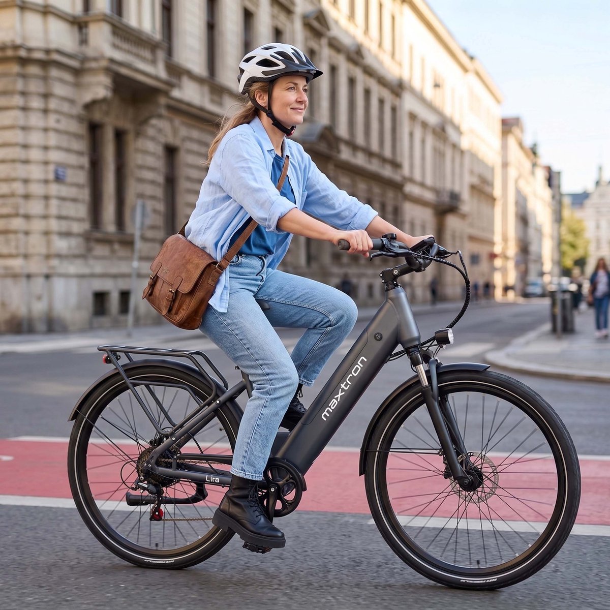 Maxtron Lira 28: Stadsfiets 48V 15Ah, 140 km bereik thumbnail 7