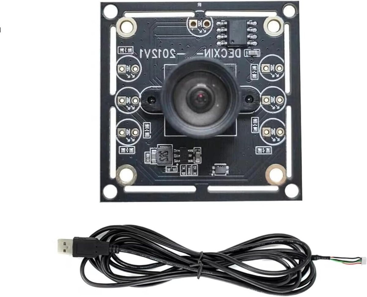 USB Camera Module - Lensbord OV9732 - Beeldherkenning Toepassingen - 100 Graden Groothoek - 1MP 1280x720 - Niet gespecificeerd