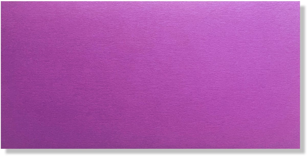 Cards & Crafts 100 x Hobbykarton Paars - Vierkante Kaarten - Hobbypapier - Cardstock 27x13,5cm - Knutselpapier 250g/m²