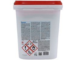 Famiflora - Hypomen snelwerkend anorganisch chloor 5kg - granulaat - niet-gestabiliseerd chloor - Snelle werking - Snel gebruiksklaar - Efficiënte desinfectie