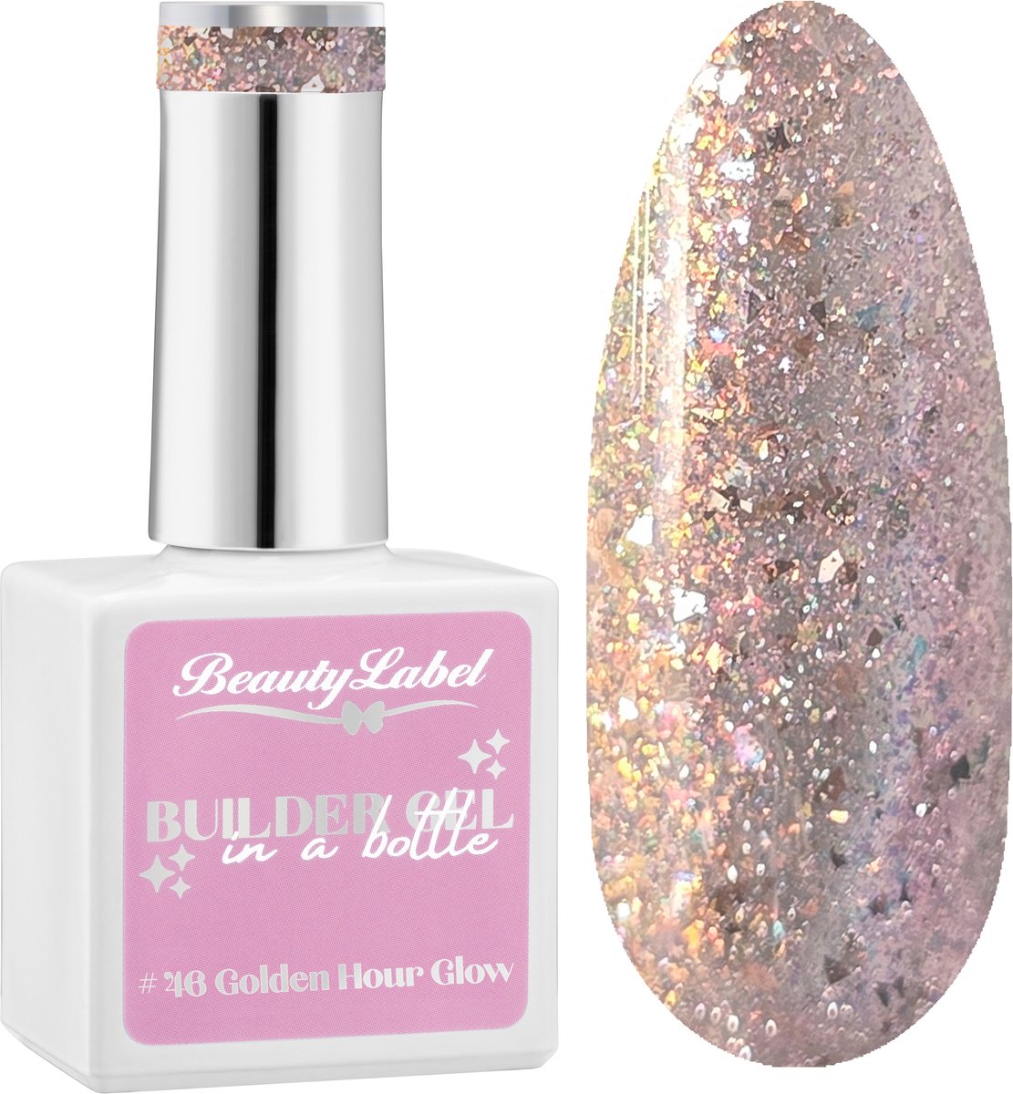 Beauty Label - Builder in A Bottle #46 Golden Hour Glow - 15ml