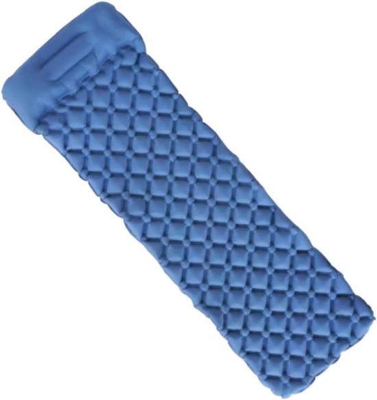 Opblaasbaar Slaapmatje - Luchtmatras Kampeerbed - Reizen Wandelen - Superzachte Dichte Stof - 190 x 60 x 5 cm - Camouflage — afbeelding 4