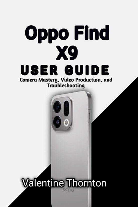 Oppo Find X9 User Guide - cover