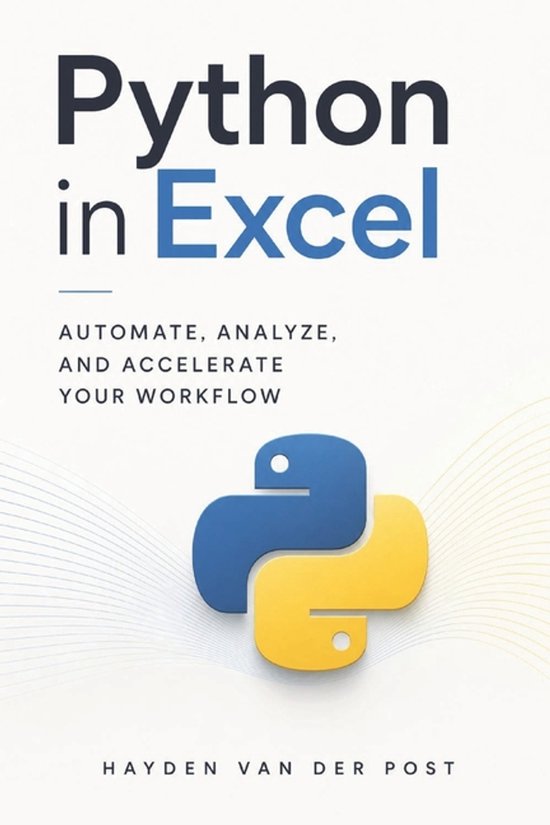 Excel with Python- Python in Excel - cover