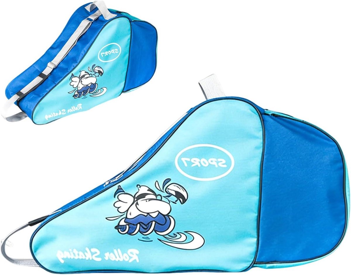 Schaats Tas - Reiskoffer Schoenen - Sportuitrusting Organiseren - Ademende Constructie - 48x21x31 cm - Meerkleurig