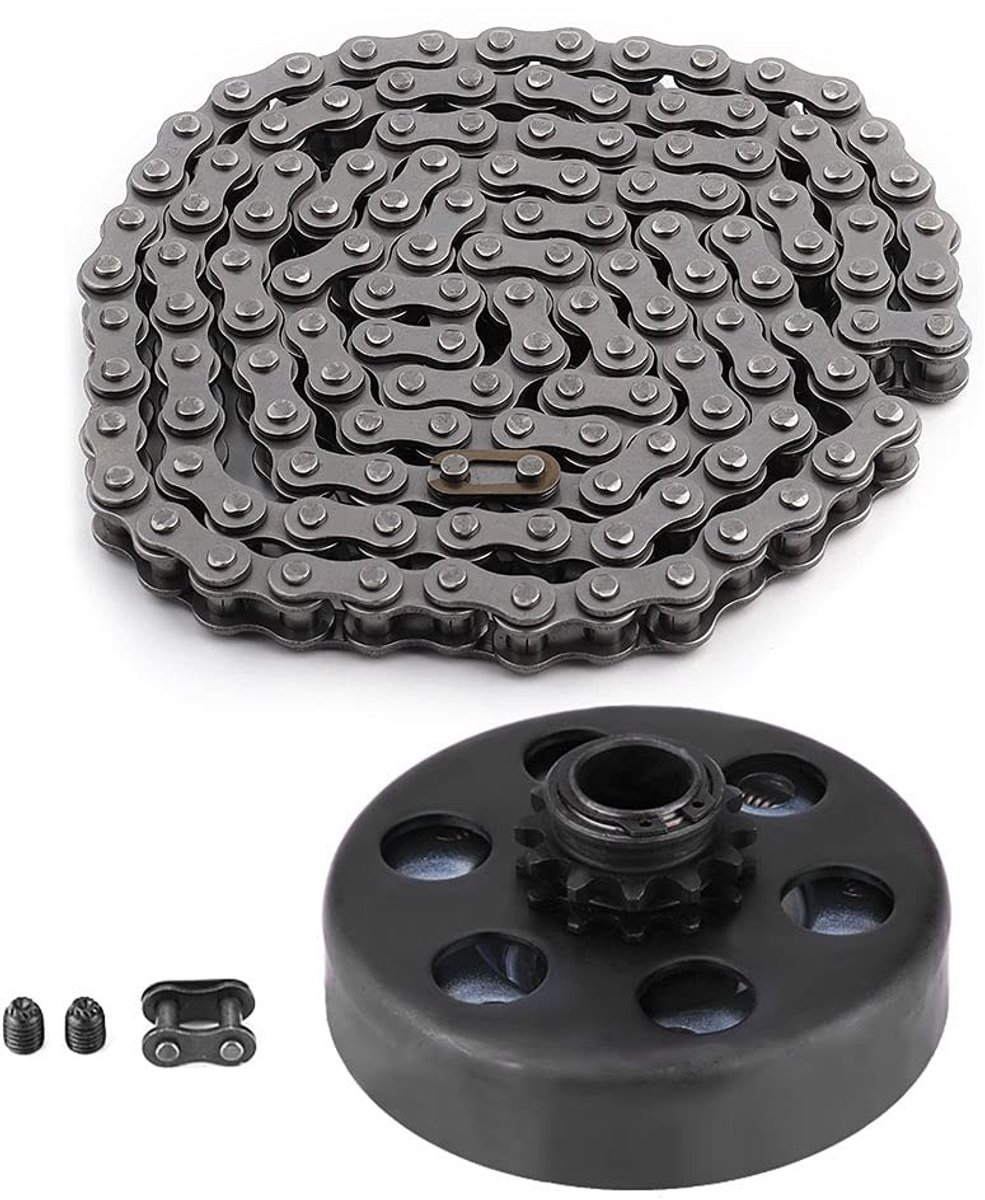 Dailygoods- Centrifugaalkoppeling 3/4" boring 12 tanden - Koppelingsslot - Koppeling fietskar - Koppeling aanhanger - Geschikt voor grasmaaier - Hoogwaardig ijzermateriaal