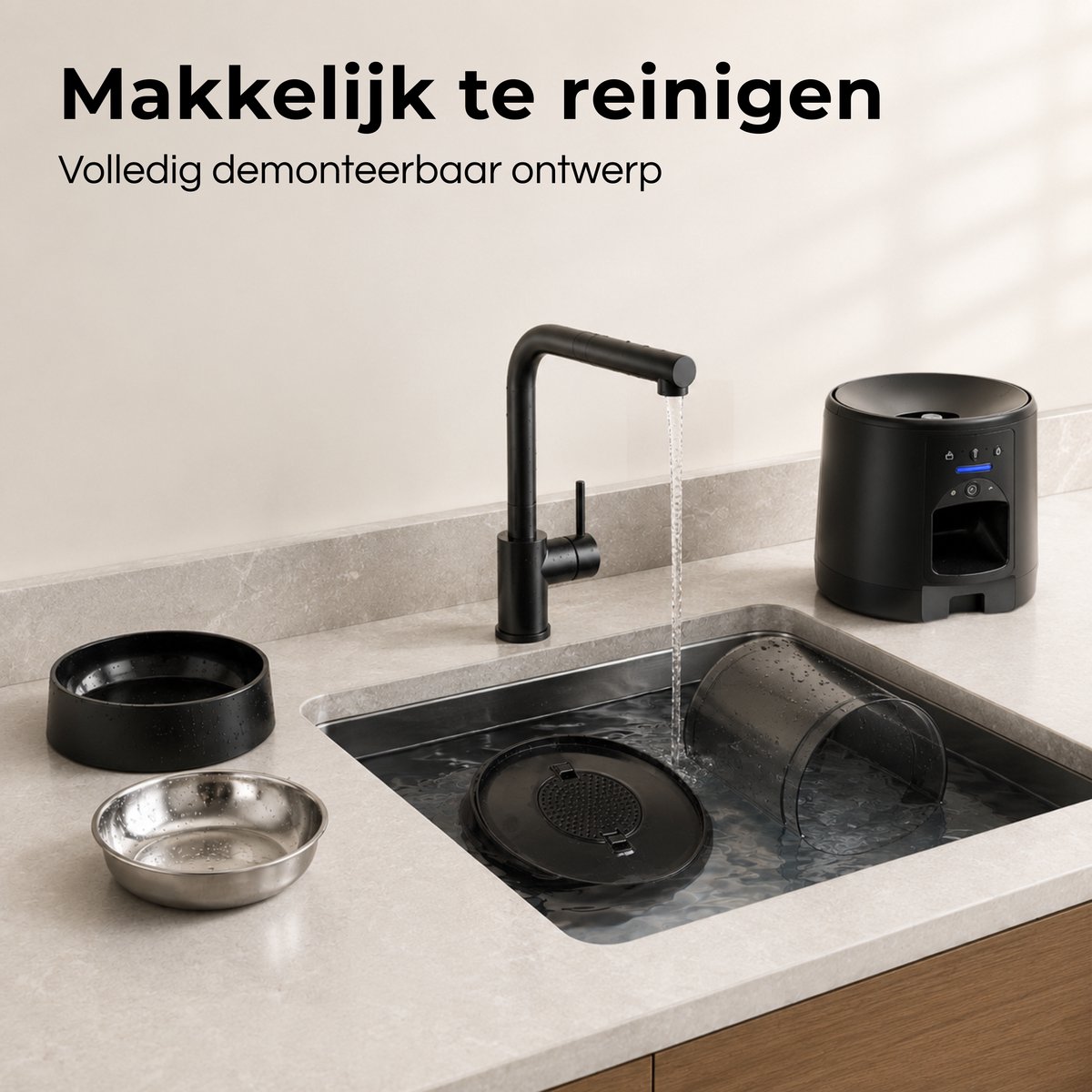 MYBOT Automatische Voerbak met Camera - 4L - App-besturing thumbnail 8