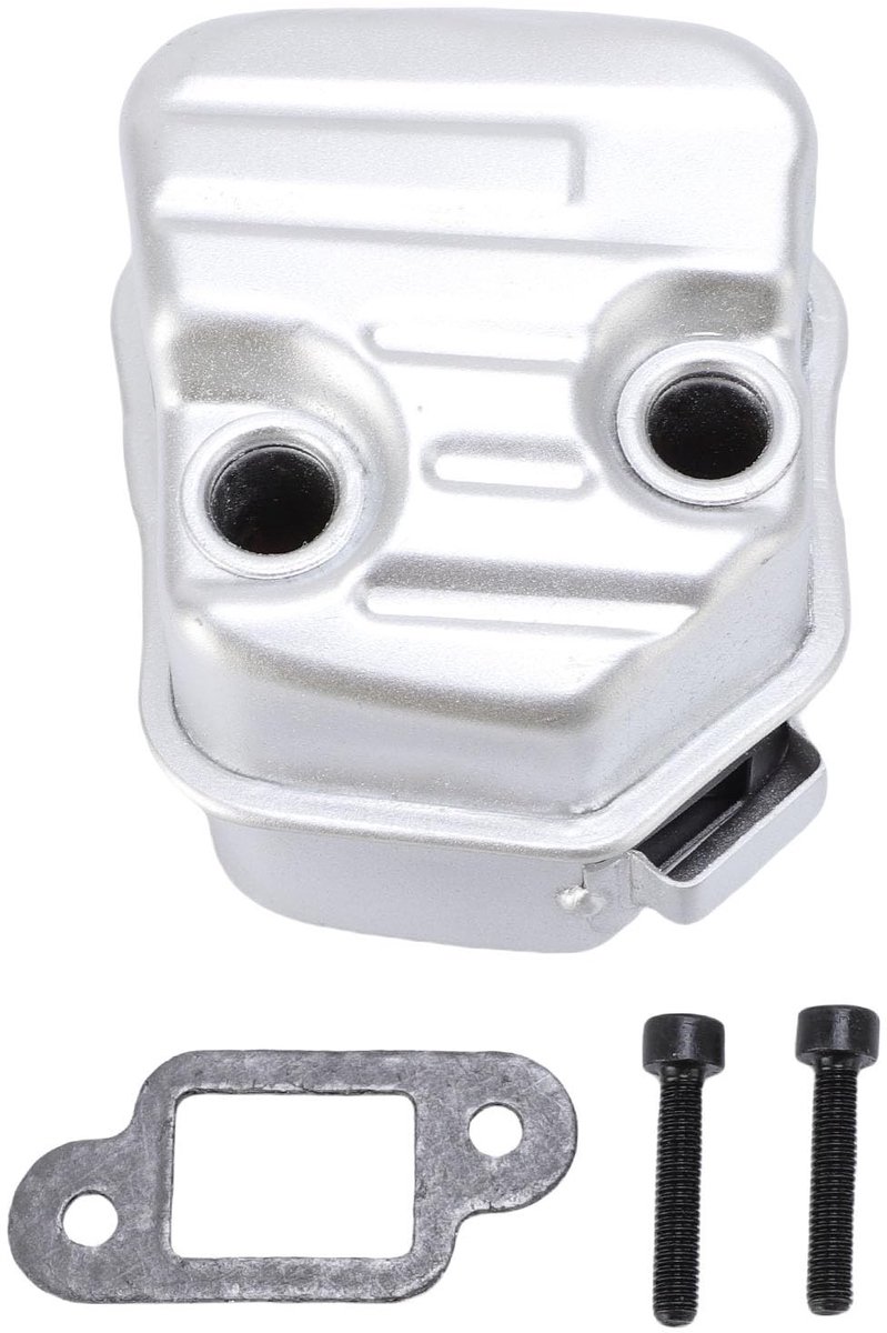 Dailygoods- Uitlaatdemperkit Nauwkeurige productie - Uitlaatpakking - Bouten - Premium staal - Slijtvaste constructie - Langdurige prestaties - Uitlaat