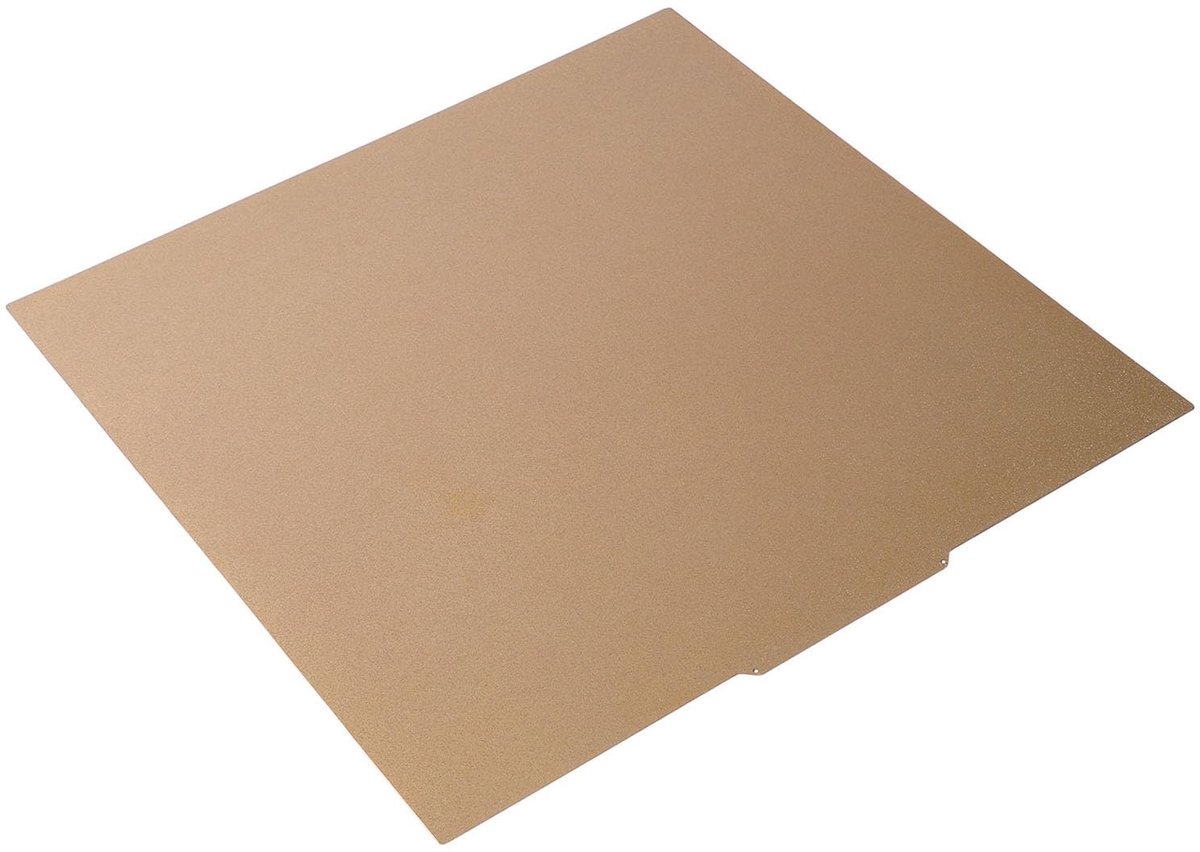 Dailygoods- Bouwplaat 500x500mm - Dubbelzijdig PEI - Magnetisch Flexibel - Verwarmd Bed - Schokbestendig - Hoge Hechting - 3D-printer Bed