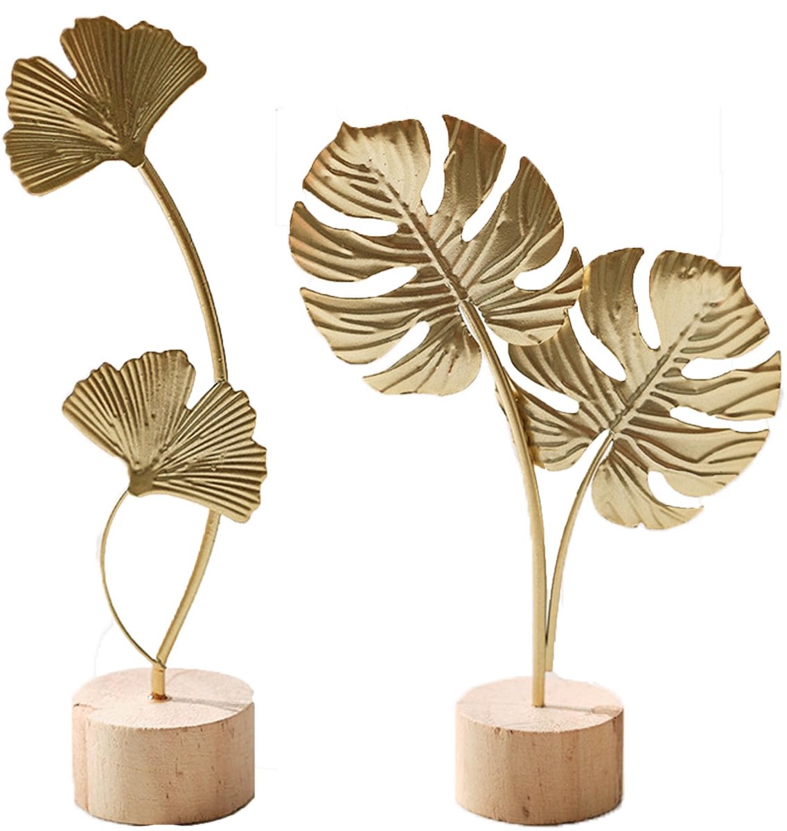 Dailygoods- Bloemornament - Decoratieve Standaard - Metalen Bloem - Creatieve Huisdecoratie - Duurzaam Kunstijzer - Luxe Sfeer - Decoratie