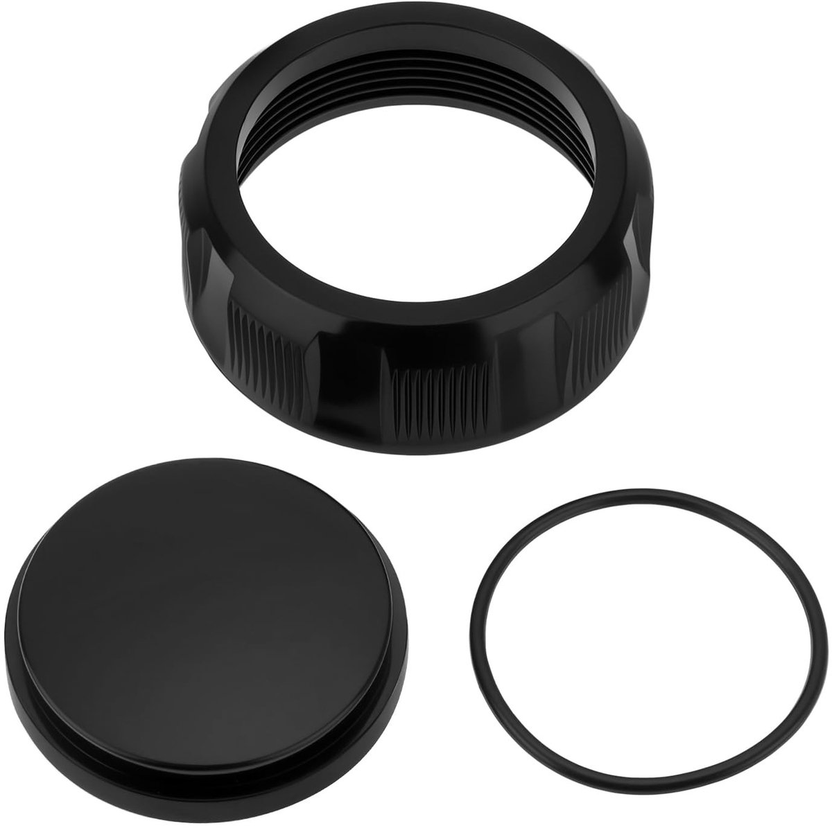 Dailygoods- Afvoerkap Vervangend Onderdeel R0523000 - Compatibel met Zodiac/Jandy Filters - Zwembadfilter - O-ring Pakking - Antislip Schroefdraad - Zwart - Afvoerdop
