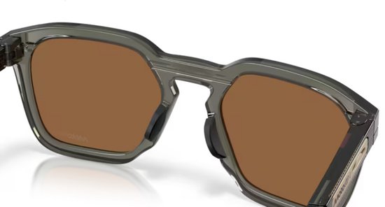 Oakley - HSTN SQ - Grey Smoke - Prizm Bronze van Oakley — afbeelding 3