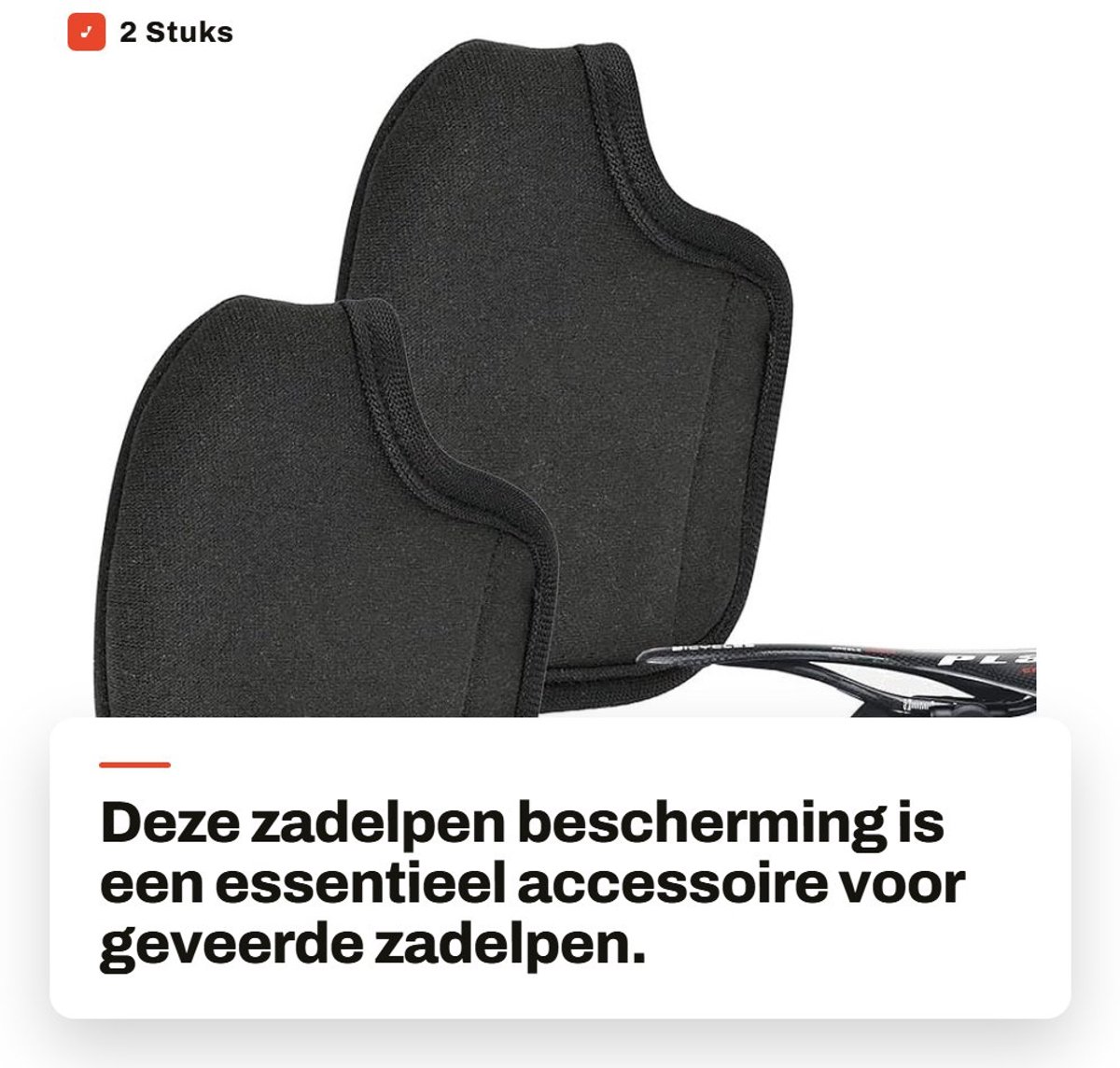 Dailygoods- Zadelpen Vingerbeschermer - 2 Stuks - Neopreen Manchetten - Duurzaam Nylon - Antislip - Makkelijk te Monteren - Zadelpenbeschermer