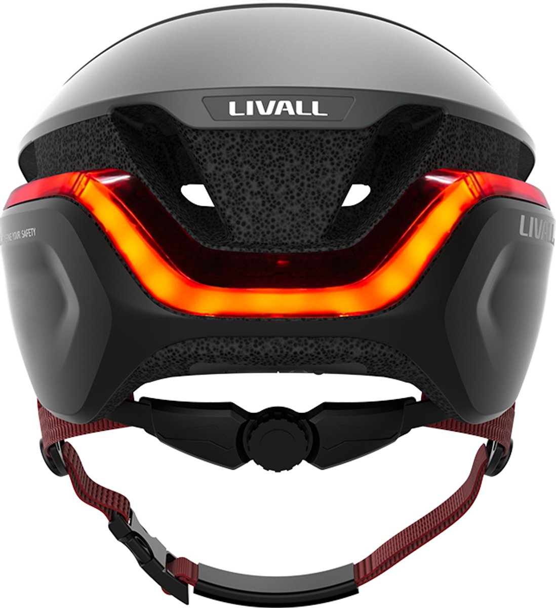 Livall EVO21 Black Medium - (Smart) fietshelm - SOS functie - LED richtingaanwijzers - Smart verlichting