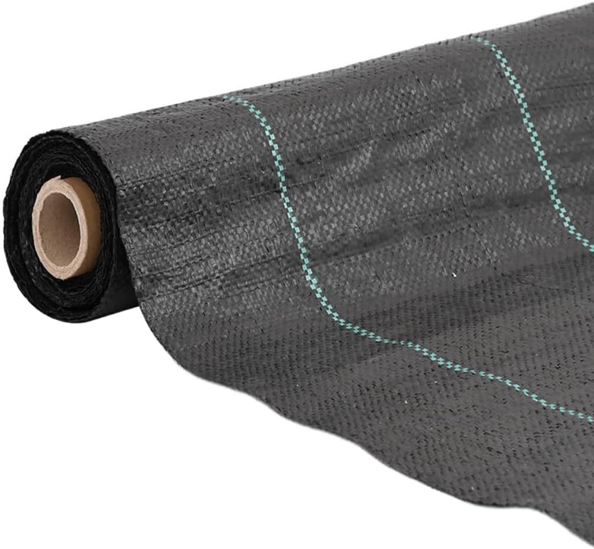 Onkruidmembraan - Mulchdoek Bodem - Tuin Onderhoud - UV-gestabiliseerd PP - 1 x 100 m - Zwart