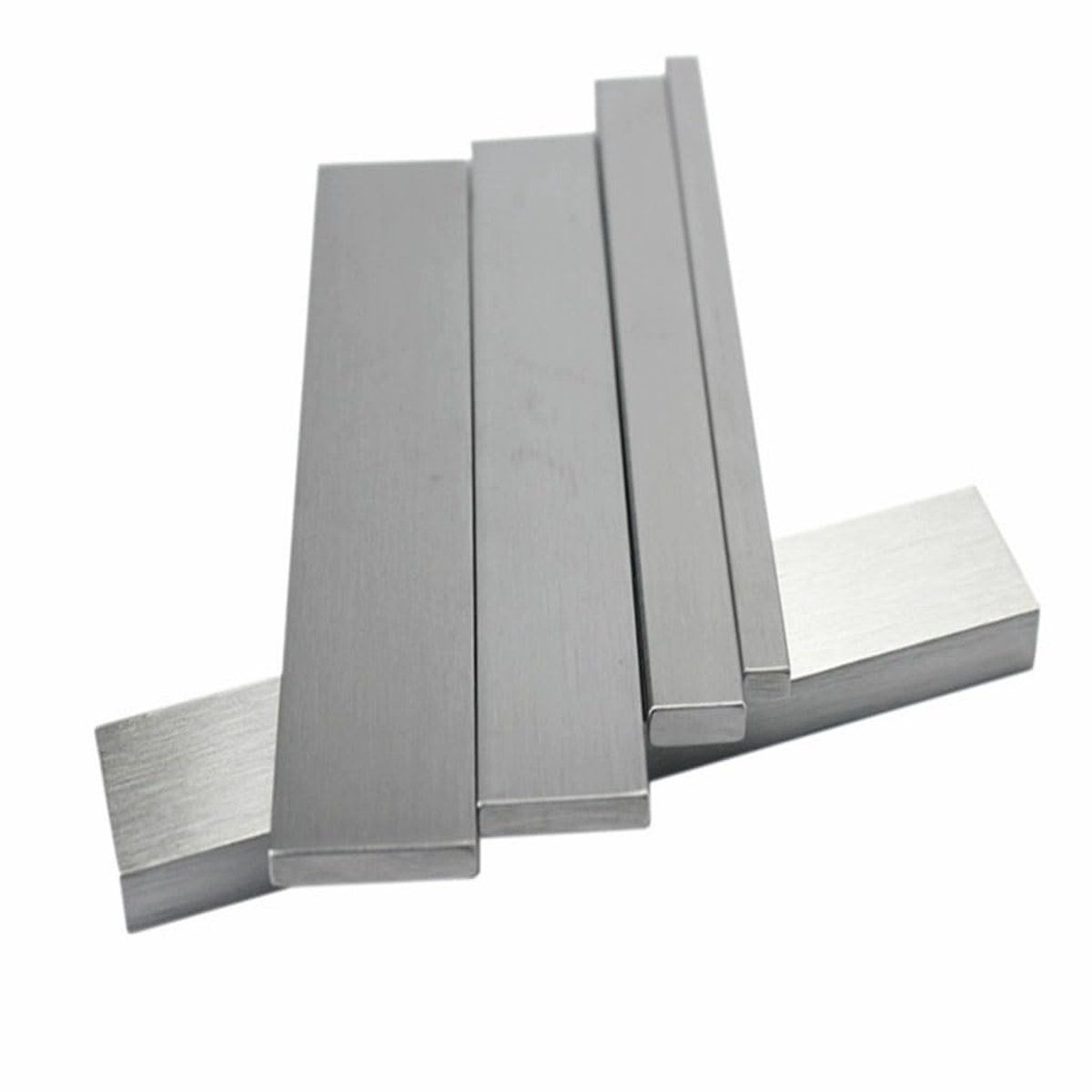 Roestvrijstalen Platstaal - Metalen Strip - Metaalbewerking - Type 316 - 50x100mm - Zilverkleurig