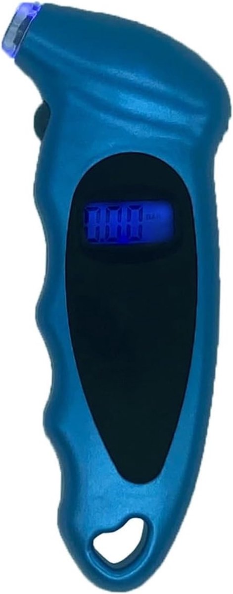 Bandenspanningsmeter - Digitale meter - Bandenspanning meten - Hoge precisie - 0-150 PSI - Blauw