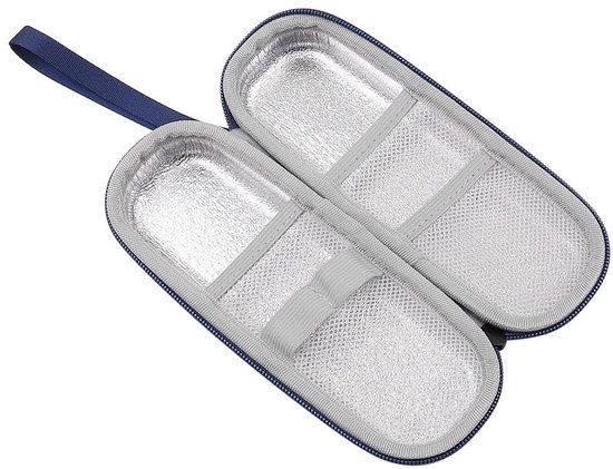 Dailygoods- Insuline Pen Koeler - Compact Reisdoos - Draagbare Insuline Etui - Waterdicht - EVA Materiaal - 20 x 7 x 5 cm - Insuline Koeltas van Dailygoods — afbeelding 5