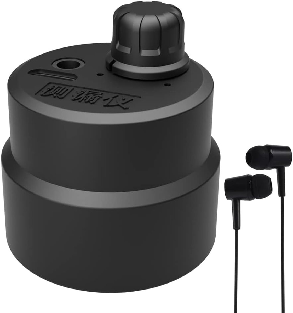 Waterlekdetector - Lekzoeker Alarm - Pijpleidingen Controleren - Oplaadbaar Ingebouwde Batterij - 95 x 8 x 38 cm - Zwart