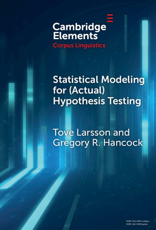 Elements in Corpus Linguistics- Statistical Modeling for (Ac ... - cover