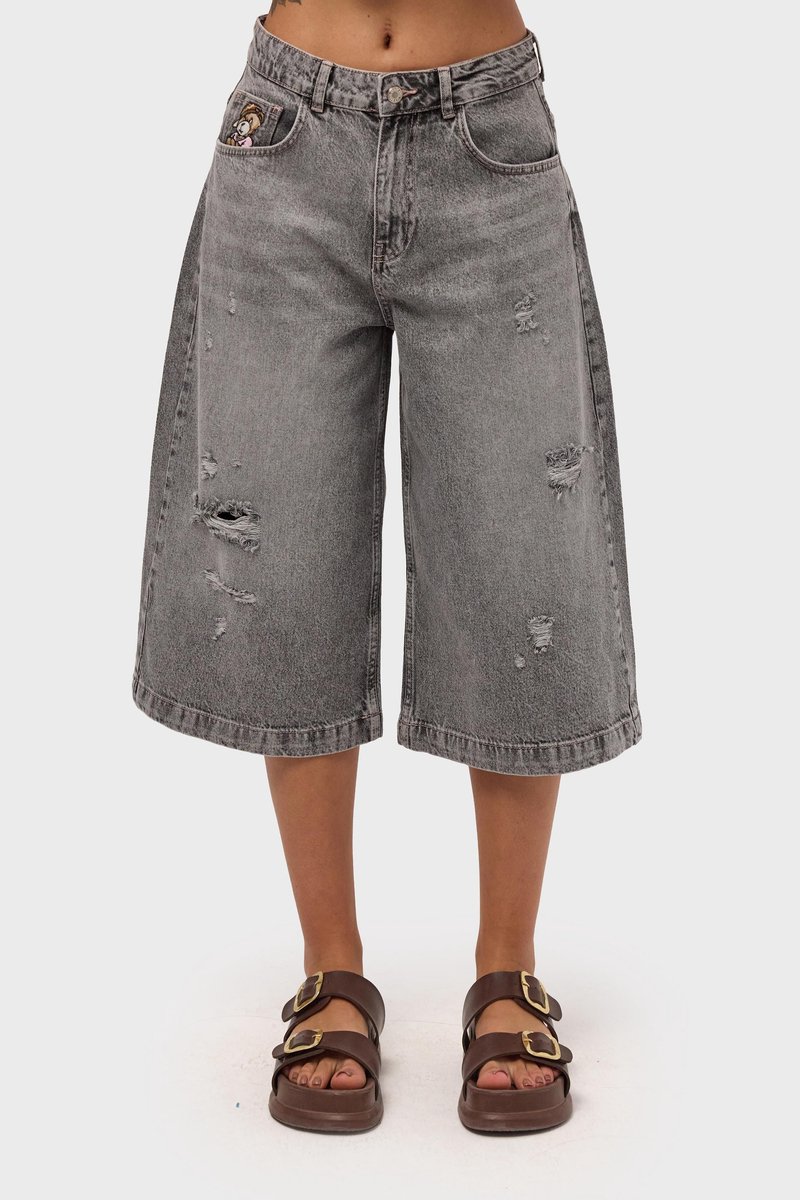It's Basic - BERMUDA DENIM SHORT