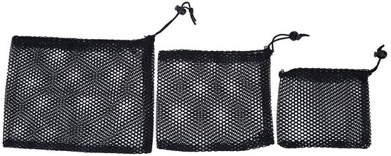Dailygoods - Dailygoody - Golfballen Tas - Nylon Mesh - Trekkoord Ontwerp - Formaten S/M/L - Ideaal voor Golf en Tennis - Handig en Praktisch van Dailygoods — afbeelding 5