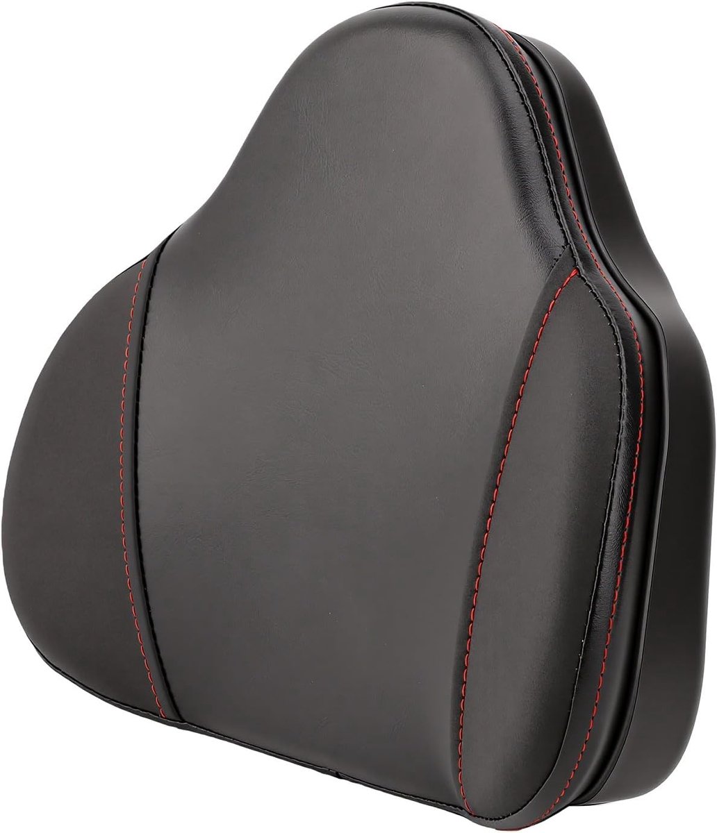 Motorfiets Rugsteun - Passagiers Rugleuning - Comfortabel Rijden - Ergonomisch Schuim - 32 x 28 x 11 cm - Zwart