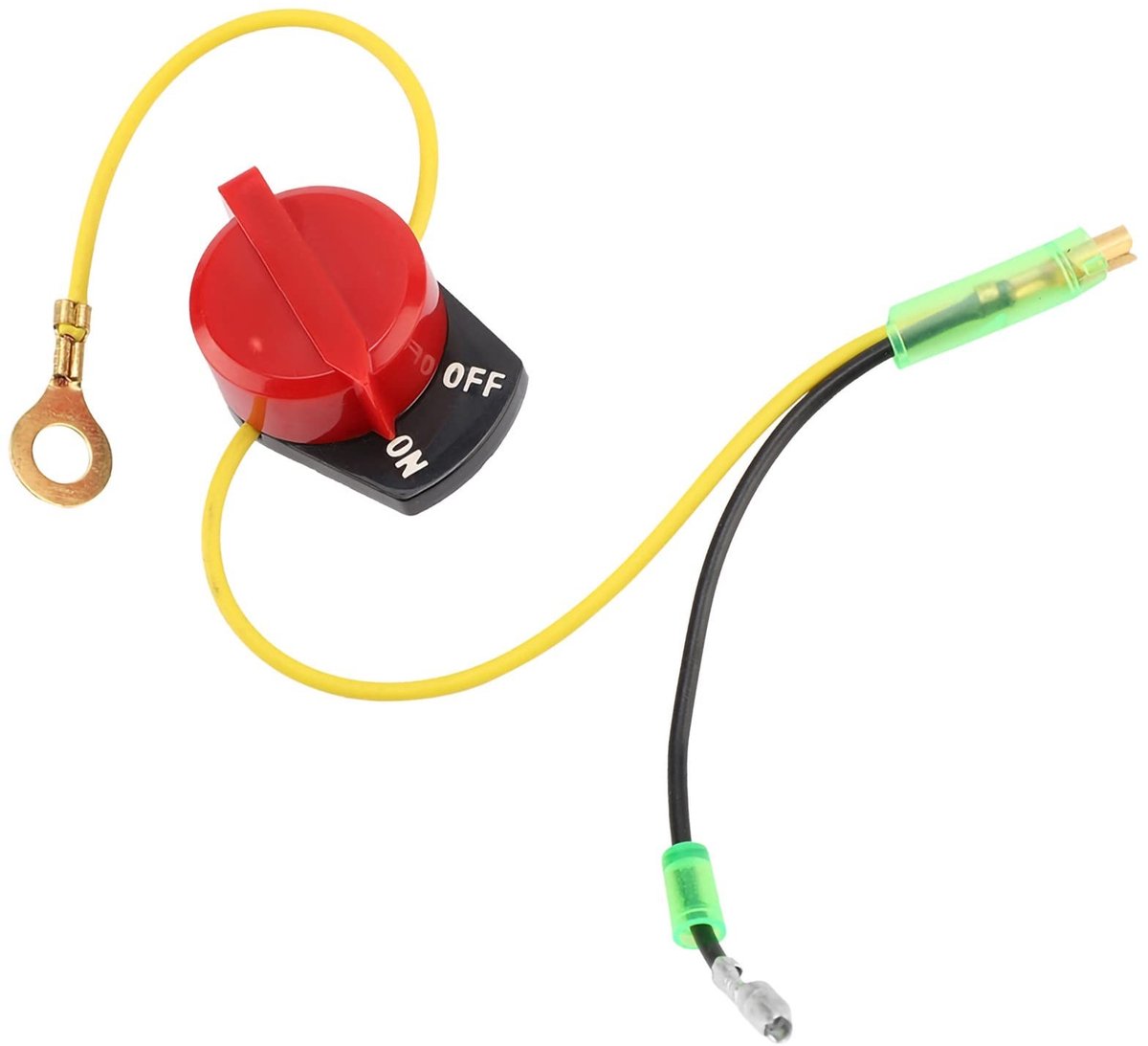 Dailygoods - Motorstopschakelaar - Uitschakelknop motor aan-uit - Perfecte compatibiliteit - Geschikt voor Gx110 Gx120 Gx160 Gx200 Gx240 Gx270 Gx340 G...