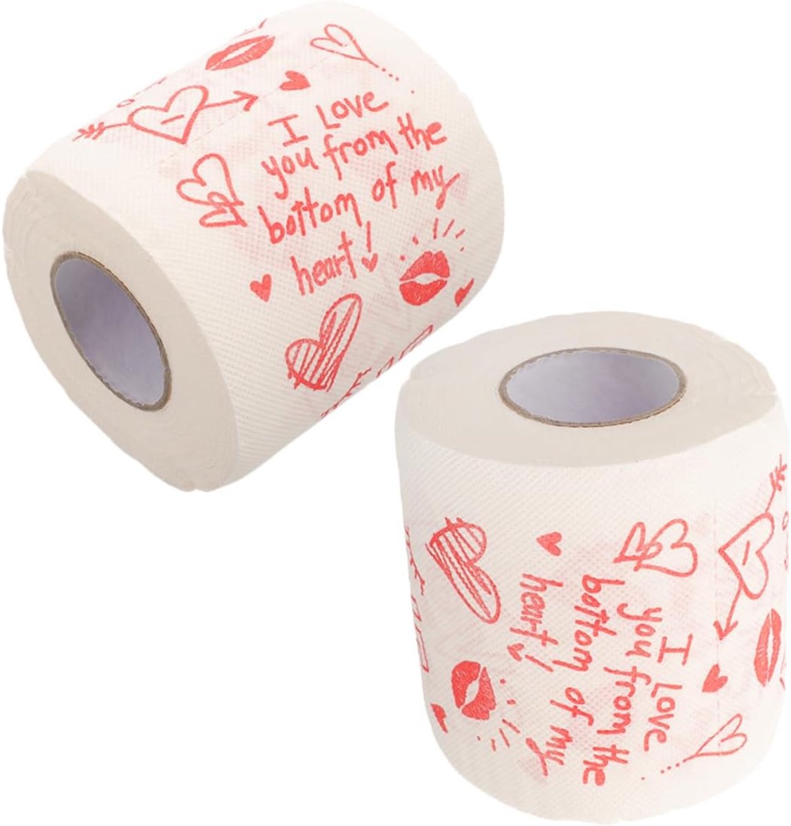 Decoratief Toiletpapier - Zachte Rollen - Badkamer Decoratie - Romantische Prints - 2 Stuks - Meerdere Kleuren