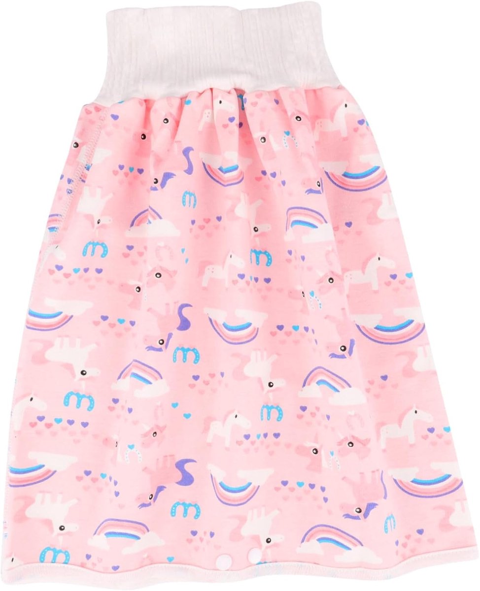 Luierrok Baby - Oefenbroekje Luiers - Zindelijkheidstraining - Hoge Taille - 40x36x1 cm - Roze