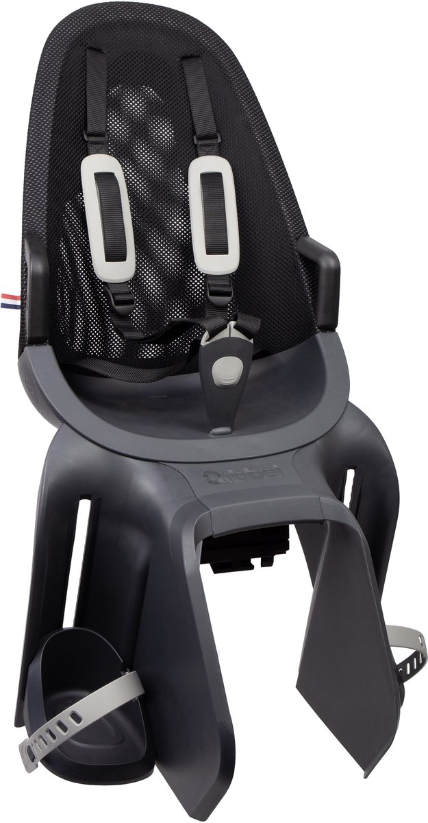 Qibbel Air Fietsstoeltje Achter MIK-HD bevestiging - Fietszitje - Granite Grey van Qibbel — afbeelding 5