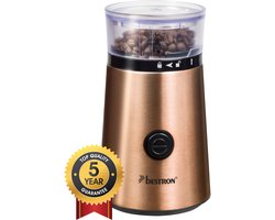 Bestron ACG1000CO Elektrische Koffiemolen – 150W – RVS Messen – 50 g Capaciteit –…