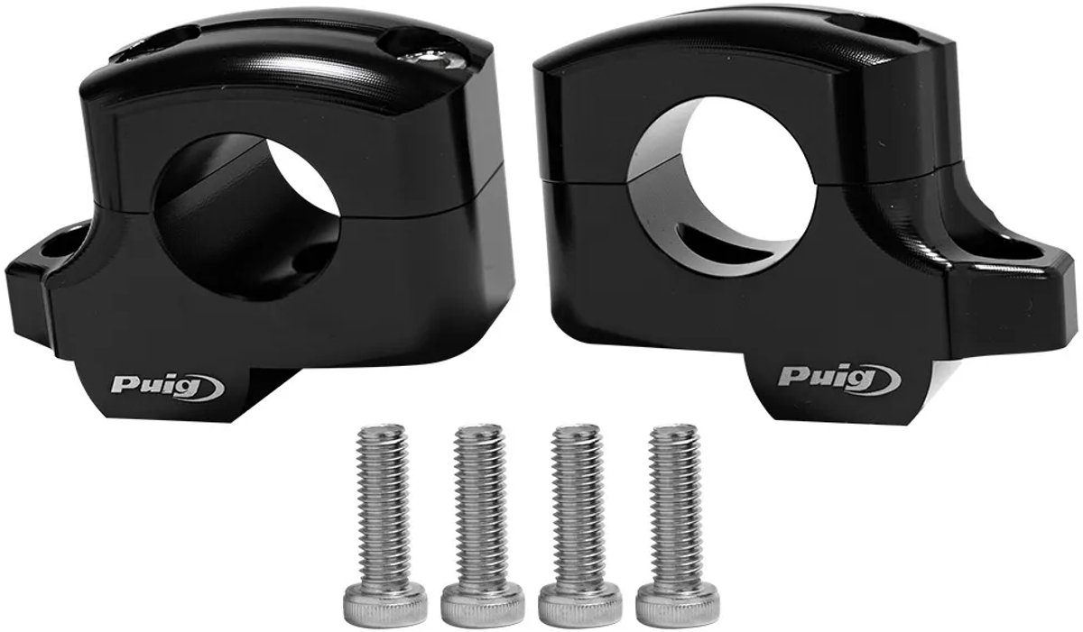 Puig 22101n Yamaha Mt-09 Y-amt 24-25 Stuurverhoger Zwart