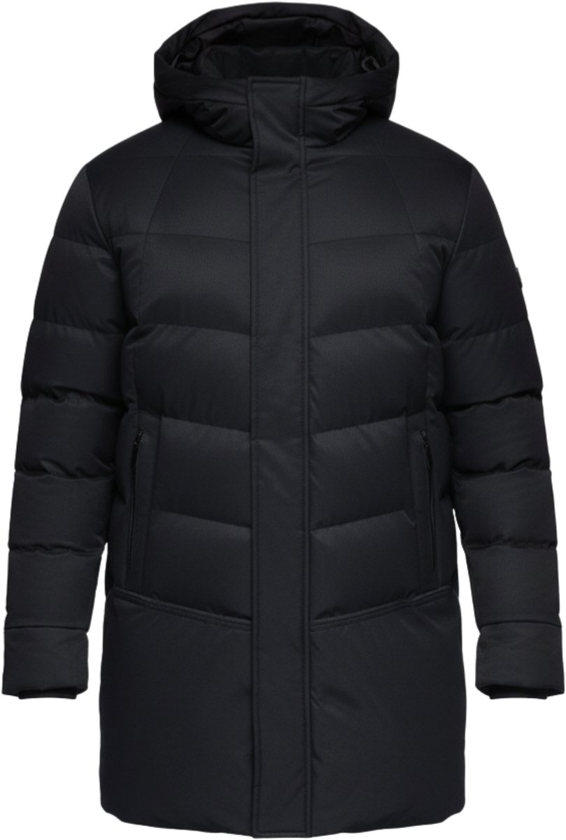 OMBRE Jas - Polyamide - Rits - Effen Zwart S