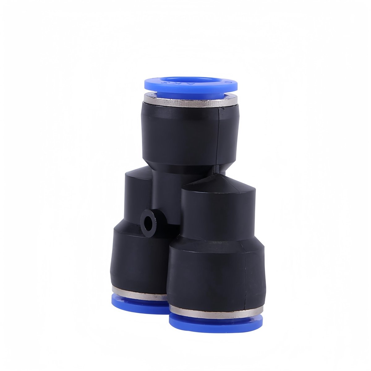 Dailygoods- Pneumatische Connectoren 8 mm - Y-Aansluitingen - Waterslang-Snelkoppeling - Roestvrij Staal - Temperatuur 0-60°C - Druk tot 10 bar - Slangconnector