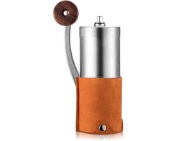Handmatige Koffiemolen - Koffiebonen Molen - Verse Koffie - Instelbare Maalgraad - 13 x 4.7 cm - Roestvrij Staal