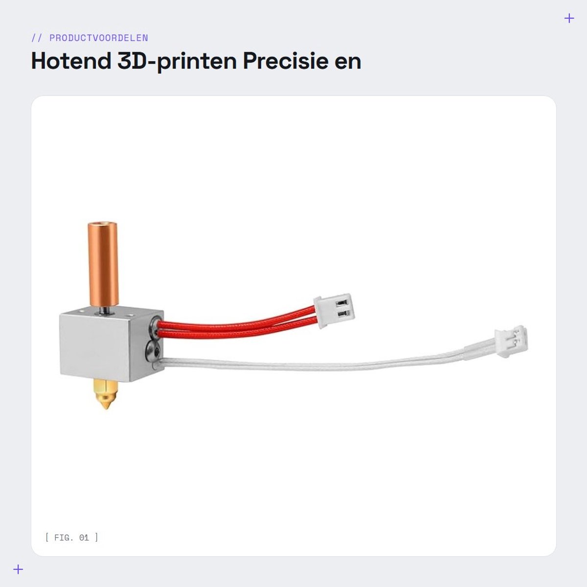 Dailygoods- Hotend Gemonteerd - 3D-Printers - Extruder-onderdelen - Hotend Accessoires - Compatibel met Elegoo Neptune 4 - Hoogwaardige Kwaliteit