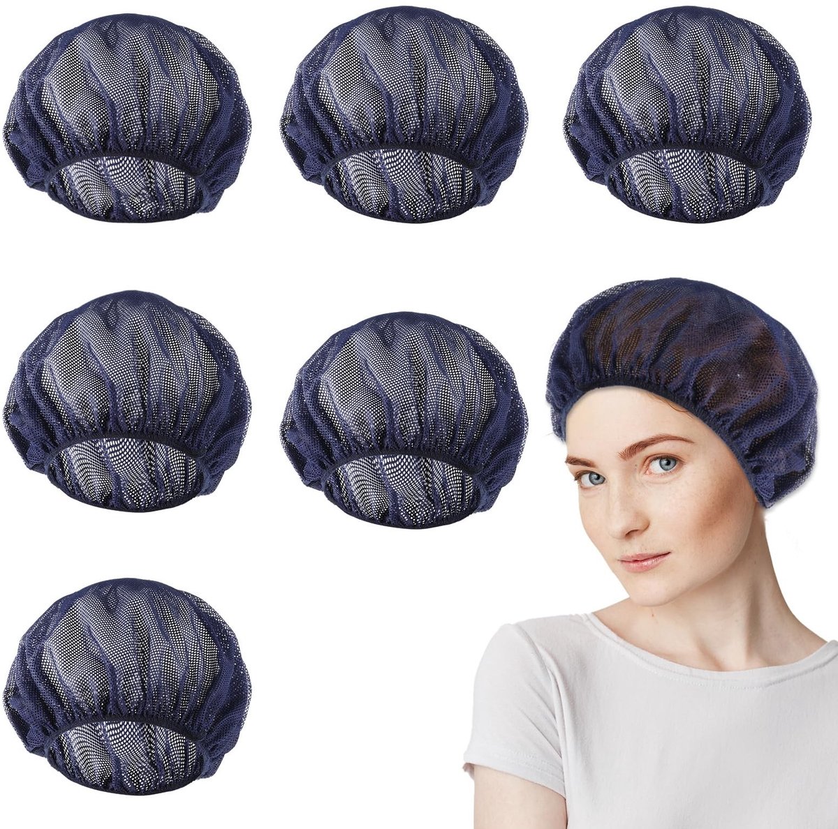 Dailygoods- Haarnet Elastisch - Slaapmuts - Mesh Bonnet - Kookmuts - Herbruikbaar - Zacht Draagcomfort