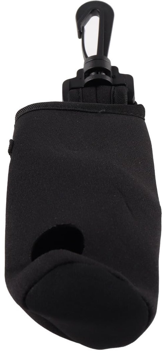 golfbal draagtas - golf - waterdicht - zwart - opbergtas - draagbaar - organizer - geschikt voor buiten - haak - 2 stuks — afbeelding 3