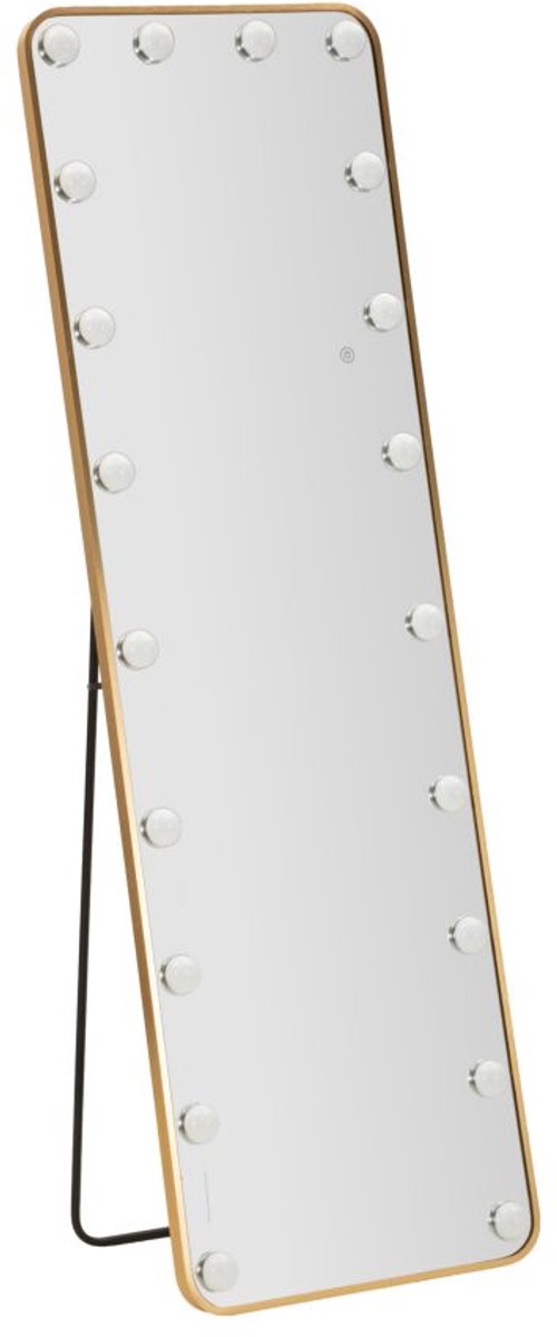 Spiegel Led Floor Mirror Hollywood Rectangular 50×6 cm