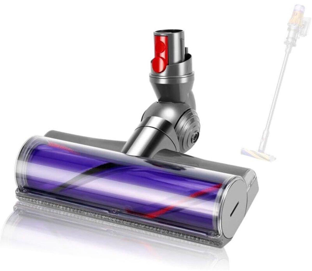Vervangende reinigingskoppen Geschikt voor de Geschikt voor Dyson V12 Detect Slim – snelle installatie – Geschikt voor tapijten, hardhouten vloeren en tegels – hoogefficiënte filtratie