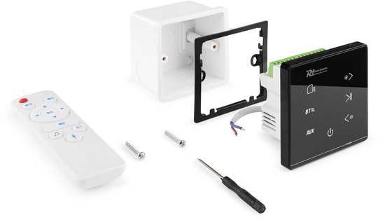 Power Dynamics set van 4 ESCS5 plafondspeakers met de A100B inbouw versterker - Bluetooth - 4x 20W — afbeelding 5
