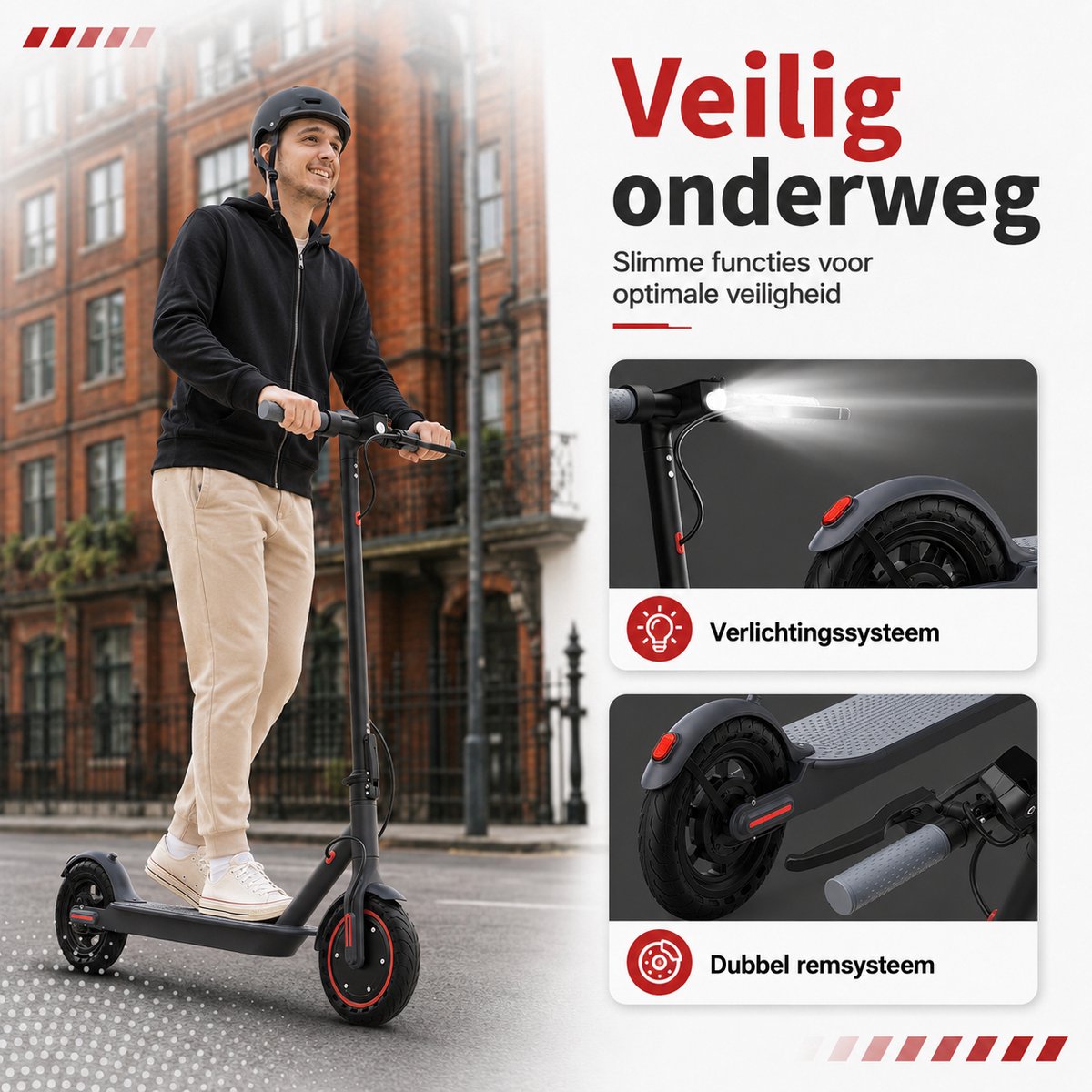 AOVOPRO TX01 Elektrische Step voor Volwassenen – 350W Motor – 25 km/u – 30 km Actieradius – App-bediening – Opvouwbare Elektrische Scooter – foto 2