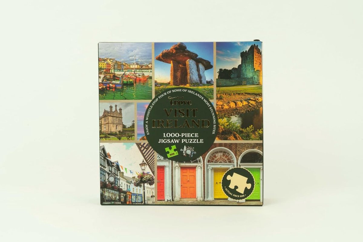 Puzzel Ierland - Landschap Puzzel - Ontspannen Vrije Tijd - Inclusief Poster - 1000 Stukjes - Multicolor