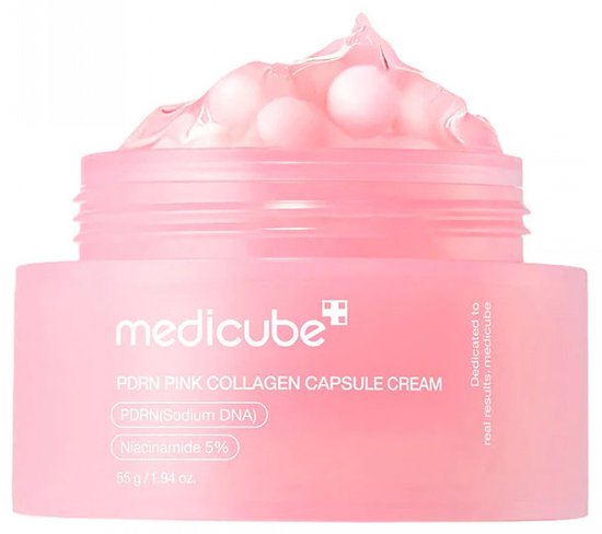 Medicube PDRN Pink Collagen Capsule Cream - Koreaanse skincare voor hydratatie - 55g
