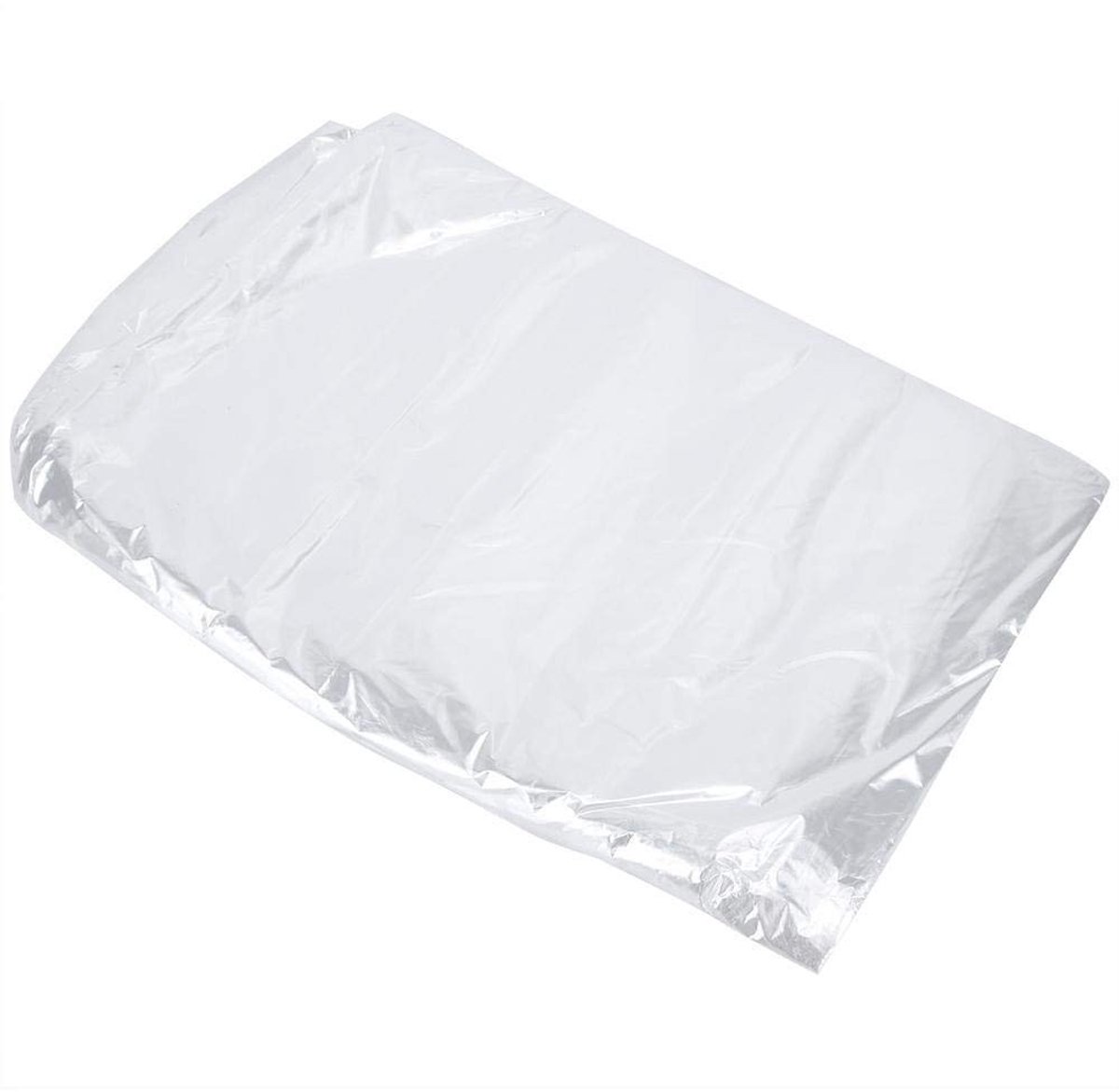 Dailygoods- Kledinghoezen - 50 Stuks Wegwerp - Doorzichtige Zakken - Slijtvast/Waterdicht - Bescherming Tegen Vuil/Dust/Motten - Drie Maten - Opbergzakken