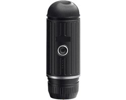 Draagbare Koffiemachine - Espresso Maker - Reizen Kamperen - 19 Bar Druk - 7500 mAh Batterij - Zwart