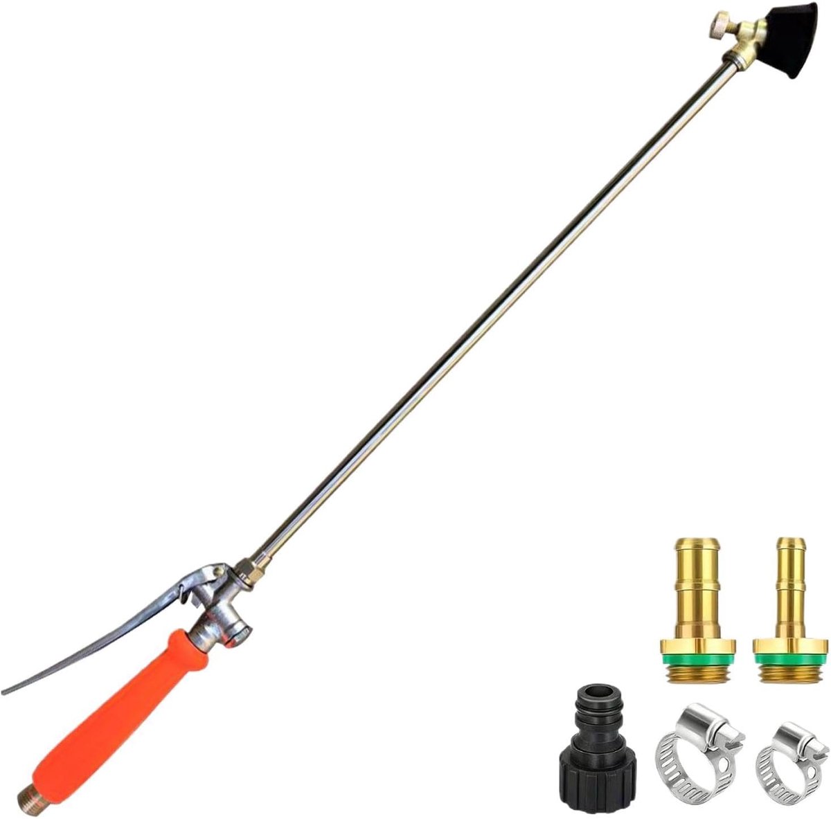 Vervangende Sproeierstang - Beregeningsgereedschap Tuinsproeier - Planten Water Geven - Veelzijdig Instelbaar - 67 cm - Zilver